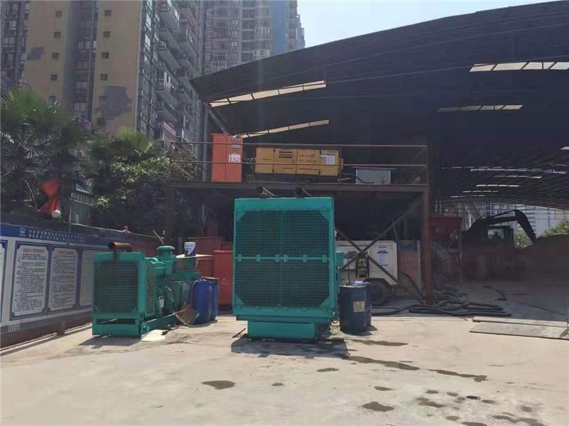 西樵沙厂临时发电